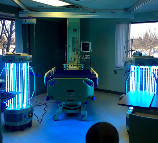 M20 & M15 Mobile UVC System in hospital
